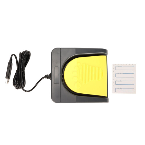 FS2016USB pedal de pie USB, con cable de 2 m, mecánico 1