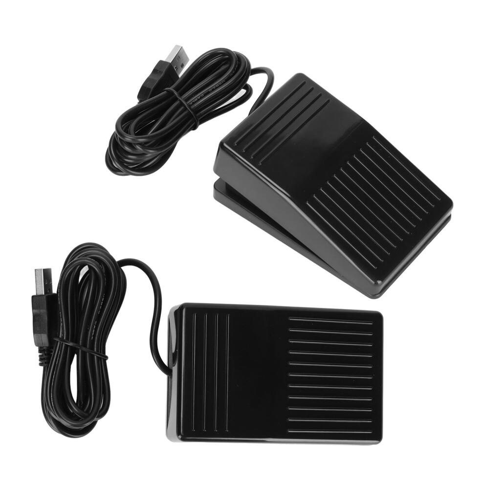Usb Foot Switch Pedal Photoelectric Switch Multifunctional Single Foot Switch Pedal With 2 Meters Cable For Computer 4951321038073