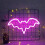 Fledermaus-LED-Neonzeichen 36x2x18 cm USB- oder batteriebetrieben 1