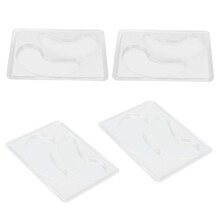 12 Stück ABS DIY Unteraugen Patches Formen Transparent