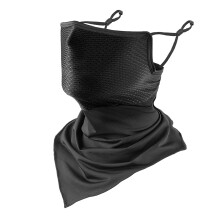 Protección facial de nylon 4121 cm / 16.18.3 in, negro