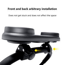 Snack Tray for Prams Universal Pram Tray with Adjustable Clip Divider Storage Tray for Most Types of Pushchairs with Armrests