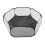 Small Animals Tent Foldable Breathable Interactive Easy Access Portable Small Pet Playpen for Pets Black 13
