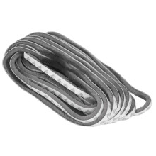 Tira sellante autoadhesiva de 9x9 mm gris para puertas