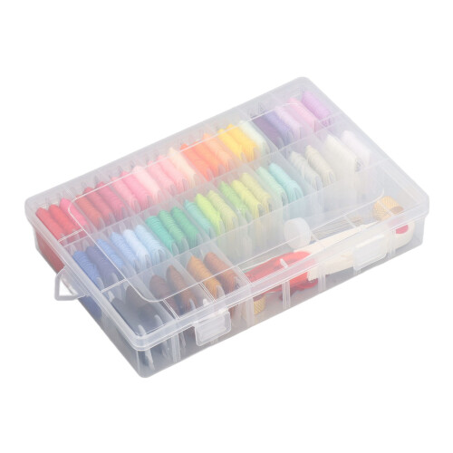 Baumwoll-Stickgarn 1 Set 50 Farben 2
