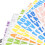 12 Stück Bügelbuchstaben - 12 Farben, Hitzetransfer 9