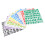 12 Stück Bügelbuchstaben - 12 Farben, Hitzetransfer 13