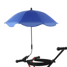 Sombrilla para silla con abrazadera 78x66 cm azul UPF50+