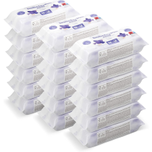 by Amazon Sensitive Baby Wipes 1008 Wipes, Unscented, 18 Pack of 56, (Previously a Mama Bear brand, same product)