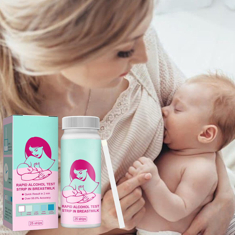 Breastmilk Test Strips Fast and Accurate Detection Testing Strips for Breastfeeding Breast Milk Testing Strips
