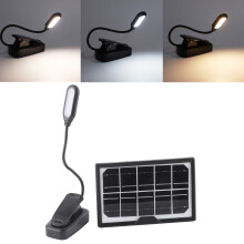 Solarlampe mit Clip 5V 1000mAh Warmes Tageslicht