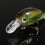 TARUOR 45 mm 3,5 g Mini-Crankbait Köder Farbe 1-5 7