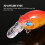45 mm 3,5 g Mini-Crankbait TARUOR Köderfarbe 1-5 7