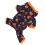 Hund Halloween-Kleidung Größe M, Polyester, bunt 10