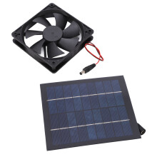Solarbetriebener Mini-Abluftventilator IP65 20W ABS