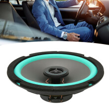 Altavoz para coche de 6,5 pulgadas, 2 vías, coaxial, 80 W, negro
