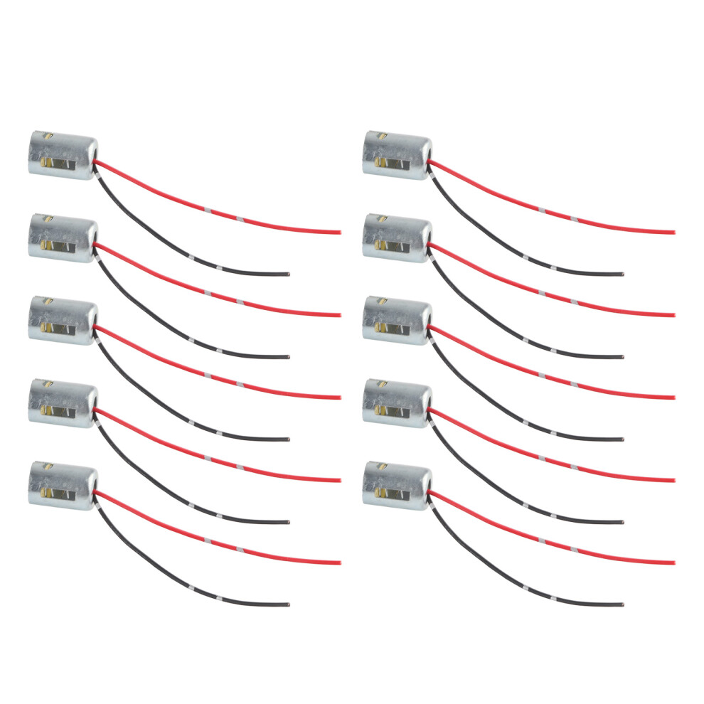 10Pcs 1156 Bulb Sockets Led Turn Signal Holder With 3.5In Harness Dc 12V Flexible Light 8181321054667