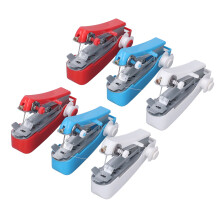 Vielseitiges 6-teiliges Handnähmaschinen-Set, tragbar, aus Edelstahl, 10 cm