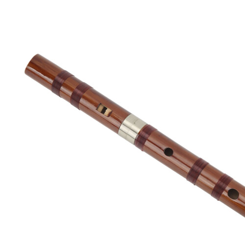 Recorder Instrument Vertical Flute Bamboo Chinese Style Set Kit for Playing Performance E Key 2