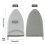 Grau Bügelhandschuh - spitz zulaufend 25*15*3cm / 23*15*3cm 6