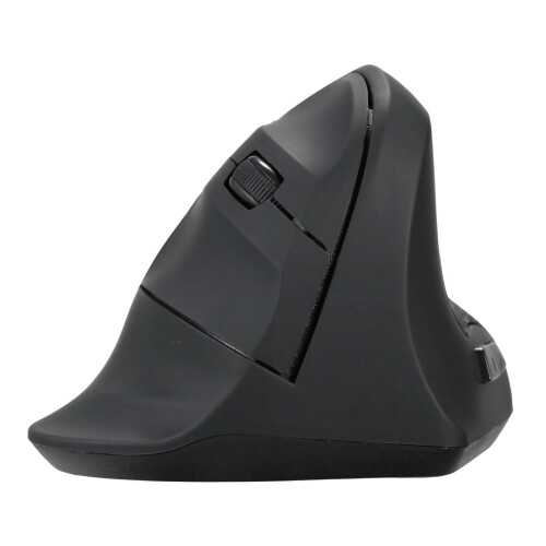 Ratón vertical inalámbrico 2.4G negro 800-1200DPI 2