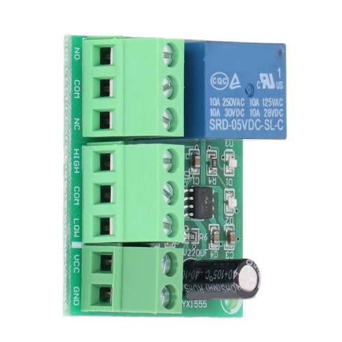 2 piezas módulo sensor controlador de nivel de líquido 5V, 10A 2