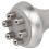 Face 6 Pole RF Head Replacement Handle Accessory 6 Hole Interface for Body Slimming Machine 5