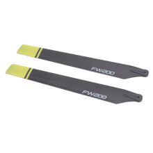 FW200 RC-Hubschrauberpropeller 206x28mm Gelb