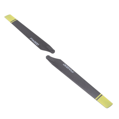 FW200 RC-Hubschrauberpropeller 206x28mm Gelb 2