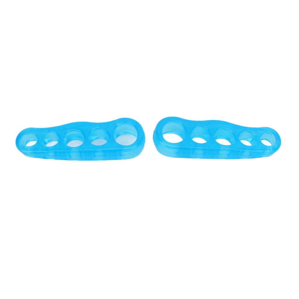 Toe Separator Reusable Pain Relief Straightening Toes Stretcher Corrector for Bunion Overlapping Toes L