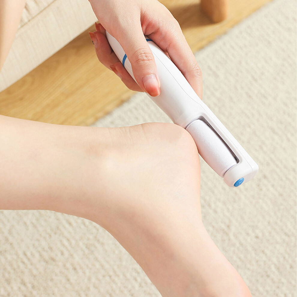Blue Usb Foot Grinder Nano Glass Automatic Chargeable Gentle Foot Lasting Power Callus Remover For Corns