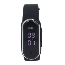 Ultraschall-Mückenarmbanduhr 48 g 90 mAh Schwarz