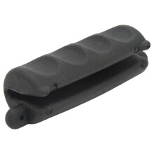 Schwarzer Silikon-Pfeilzieher 9cm Anti-Rutsch-Schlüsselanhänger