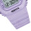 Reloj deportivo LED morado luminoso impermeable 4