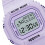 Reloj deportivo LED morado luminoso impermeable 5