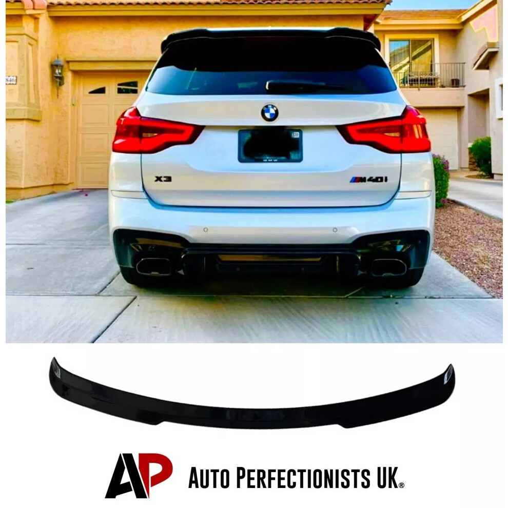 For Bmw X3 X3m G01 Roof Spoiler Wing M Sport Performance 2017+ Black 5061072664519