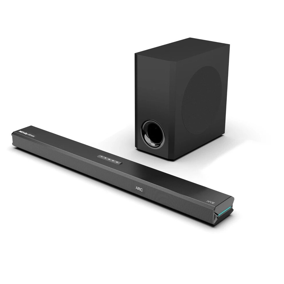Hye 2.1Ch Soundbar With Wired Subwoofer 240W Dolby Audio Bluetooth Black 1234598769127