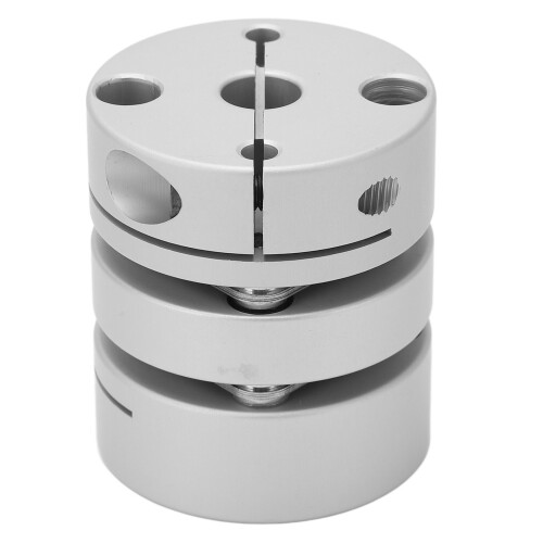 Membrankupplung 44mm Außendurchmesser 14/10 Welle Silber 1