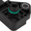 MAP Sensor 97287868 ABS Schwarz, Standardgröße, 1x 3