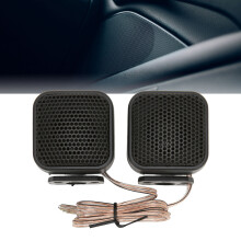 2 Stück ABS Kfz-Hochtöner 500 W 4 Ω Schwarz 5-20KHz