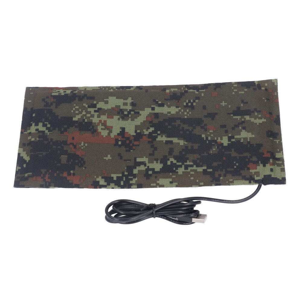 USB Electric Heating Pad 5V Carbon Fiber Heating Cloth Washable Clothes Heating Pad YH-1020