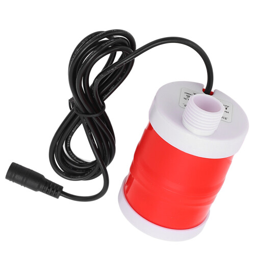 Mini Pompa Sommergibile, Pompa Sommersa 700 L/h con Sollevamento di Scarico 19,69 Piedi, Pompa per Fontana con Motore Brushless 12V 20W DC, Piccola Pompa Acqua