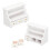 Pure White Edge Mini-Badschrank 8,2  6,5  3,8 cm 3