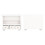 Pure White Edge Mini-Badschrank 8,2  6,5  3,8 cm 15