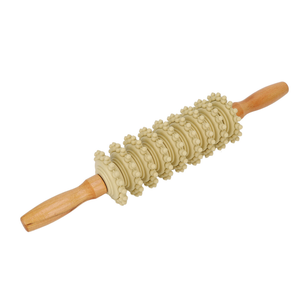 Wood Therapy Roller Trigger Points Thin Leg Release Cellulite Sore Fascia Massage Roller