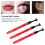 3 Stück Piercing Kugelgreifer 4-Zacken-Perlenhalter Rot 12