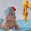 Baby-Komfort Hasen-Plüschdecke 53  23 cm 50 g 8