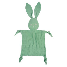 Manta de seguridad para bebé recién nacido conejo de peluche suave y abrazable juguete regalo para baby shower