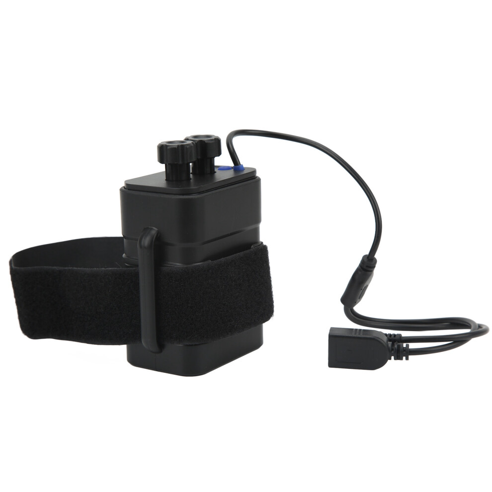 Battery Charge Case Box Abs Waterproof 8.4V For 6Pcs 18650 Lithium Batteries Usb Dc Two Ports With Cable For Outdoor Traveling Camping 8751321071799