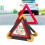 Car Warning Triangle Lamp Portable LED Malfunction Repair Warning Light Multifunctional Emergency Triangle Light 14